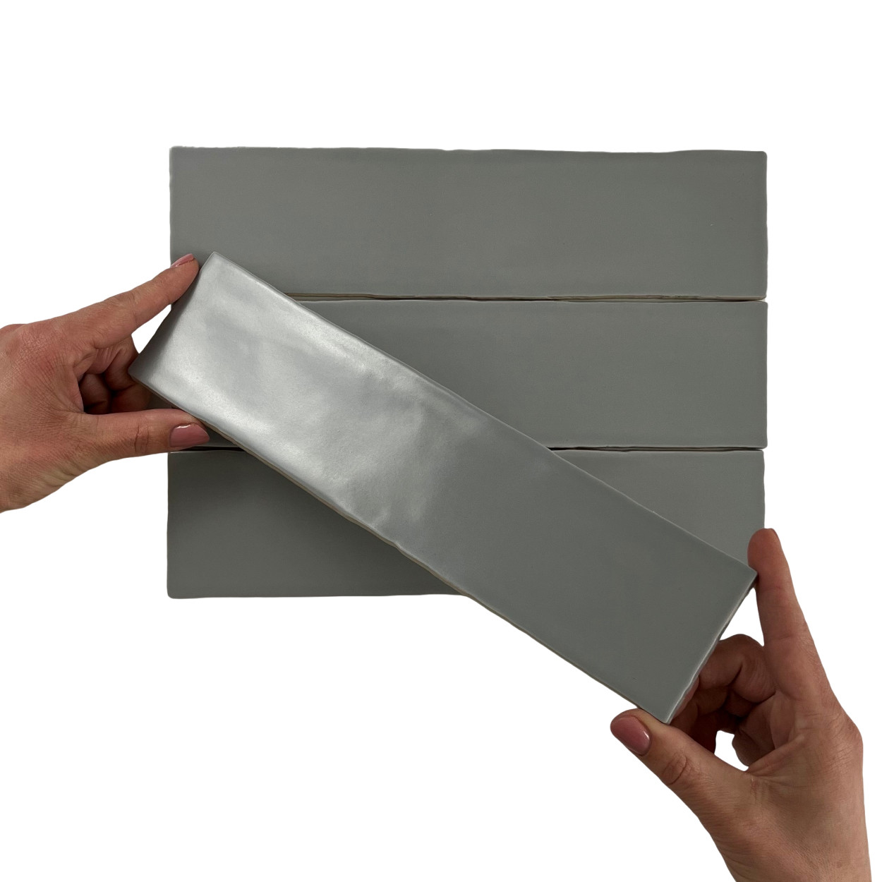 Cifre Ceramica Colonial Wandtegel Grey mat 7.5x30cm